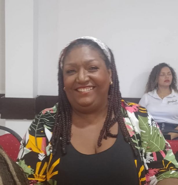 Yomaira Olivo Pérez, representante de pueblos afro colombianos del Magdalena